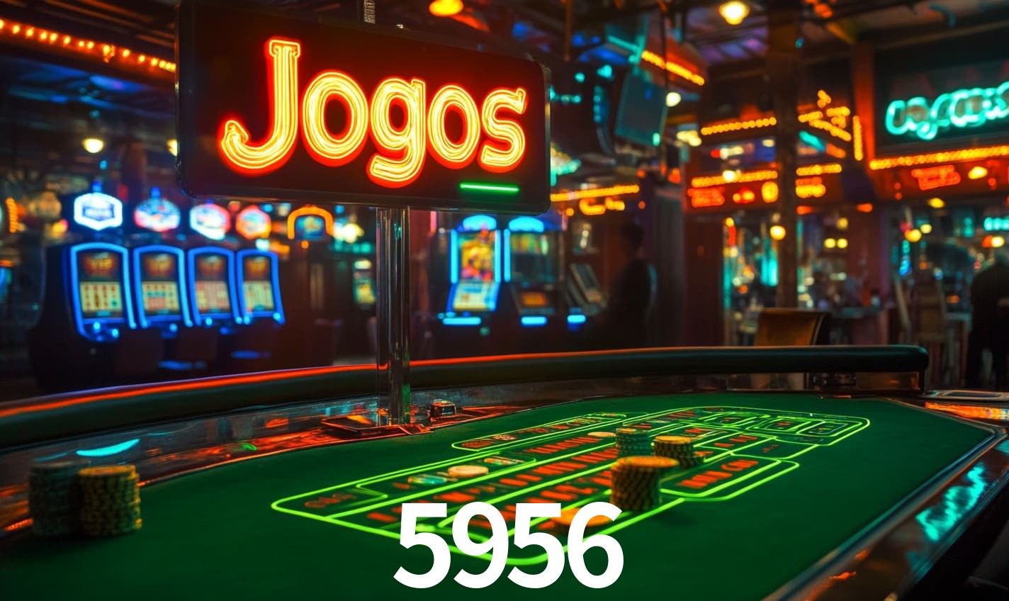5956 Caça-níqueis de mesa