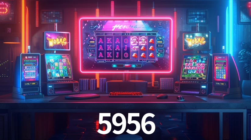 5956