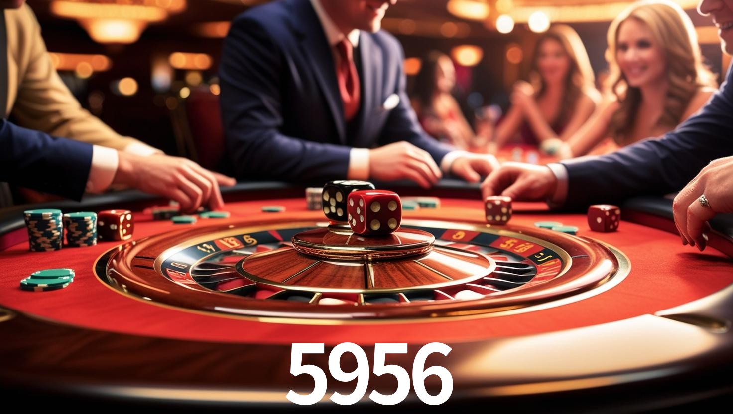 5956