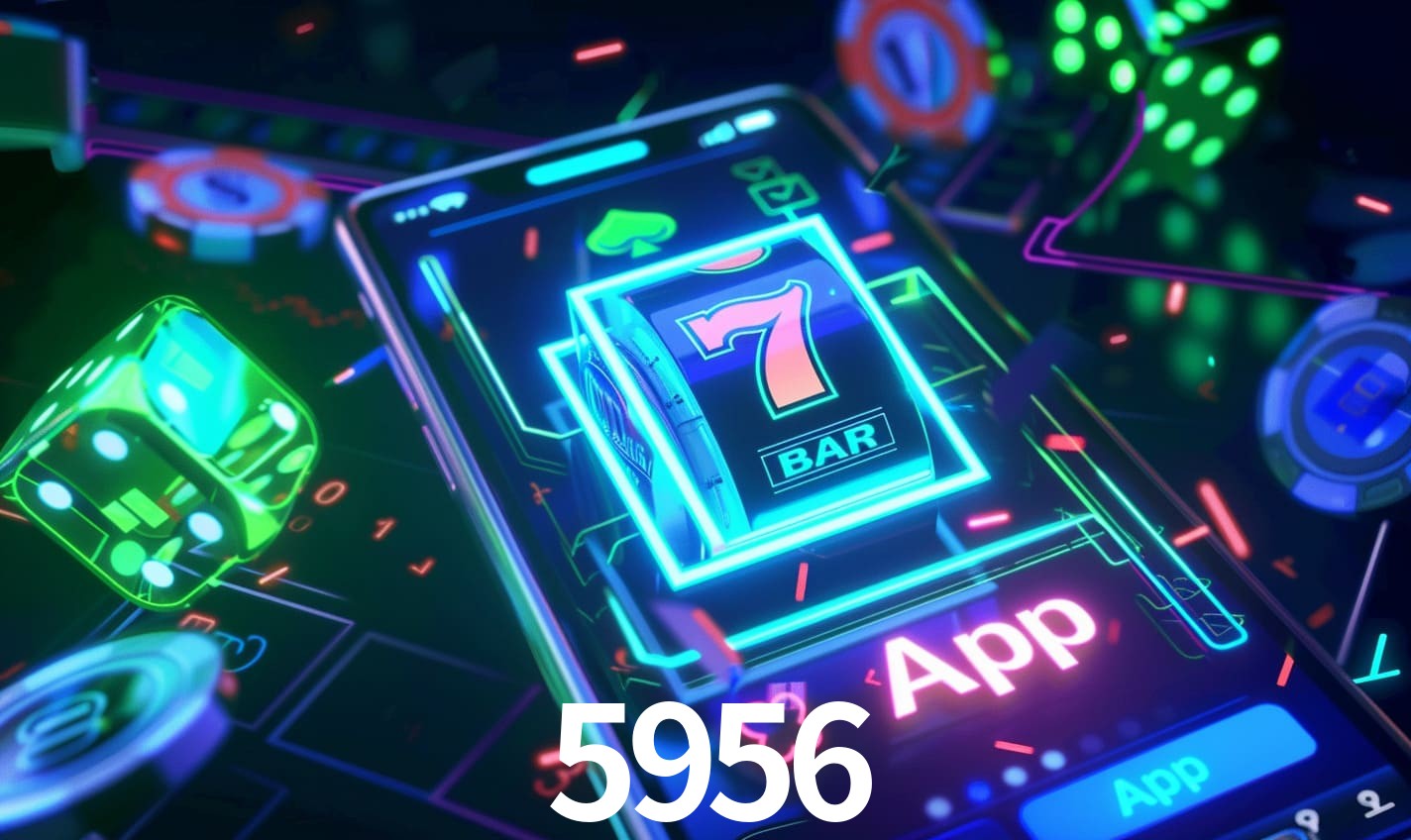 5956